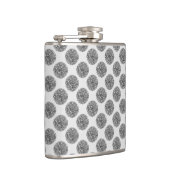 Glitzer Imitate Foil Confetti Dots Flachmann (Rechts)