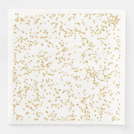 Glitzer Imitate Gold Confetti Hochzeitsempfang Par Serviette