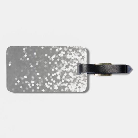 Glitzer in der ✨ gepäckanhänger (Rückseite horizontal)