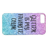 Glitzer ist mein Lieblingsfarbtelefonkasten Case-Mate iPhone Hülle (Rückseite (Horizontal))