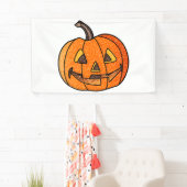 Glitzer Jack O'Lantern Banner (Insitu)