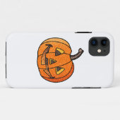 Glitzer Jack O'Lantern Case-Mate iPhone Hülle (Rückseite (Horizontal))