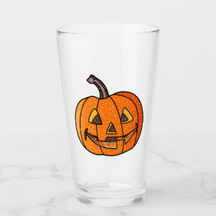 Glitzer Jack O'Lantern Glas