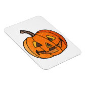 Glitzer Jack O'Lantern Magnet (Rechte Seite)