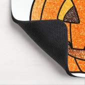 Glitzer Jack O'Lantern Mousepad (Ecke)