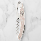 Glitzer Kellnermesser (Vorderseite)