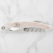 Glitzer Kellnermesser (Vorderseite)