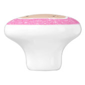 Glitzer Keramikknauf (Seitenansicht)