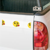 Glitzer kiss emoji autoaufkleber (Auf Lkw)