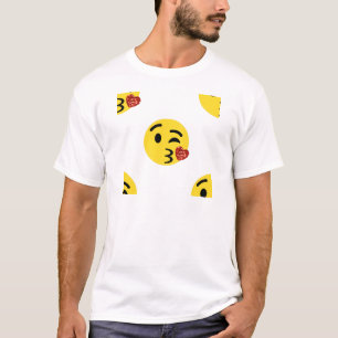 Glitzer kiss emoji T-Shirt