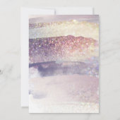 Glitzer Klasse Baby seine kuschelig außerhalb Weih (Rückseite)