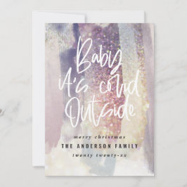 Glitzer Klasse Baby seine kuschelig außerhalb Weih