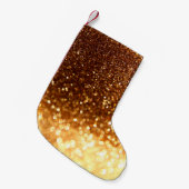 Glitzer Kleiner Weihnachtsstrumpf (Vorderansicht (hängend))