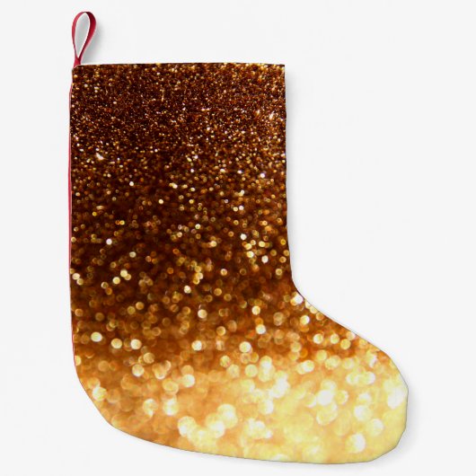 Glitzer Kleiner Weihnachtsstrumpf (Vorderseite)