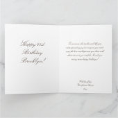 Glitzer-Konfetti-Foto Geburtstag Karte (Innenseite)