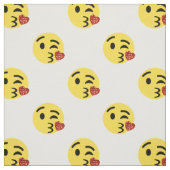 Glitzer kuss emoji Stoff (Muster)