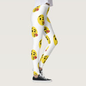 Glitzer küsst Emoji-Leggings Leggings (Rechts)