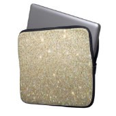 Glitzer-Laptop-Kasten Laptopschutzhülle (Vorderseite Links)