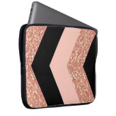 Glitzer Laptopschutzhülle (Vorne Rechts)