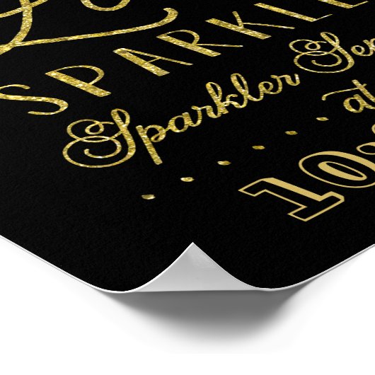 Glitzer Lasse Liebe Sparkle | Sparkleraussendung Poster (Ecke)