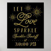 Glitzer Lasse Liebe Sparkle | Sparkleraussendung Poster (Vorne)