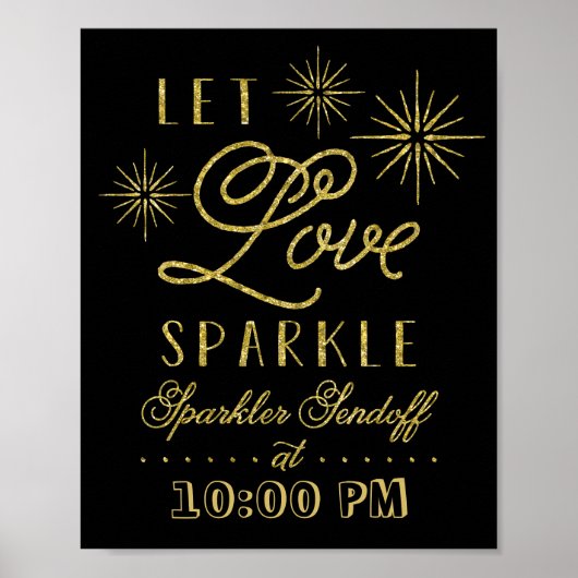 Glitzer Lasse Liebe Sparkle | Sparkleraussendung Poster (Vorne)
