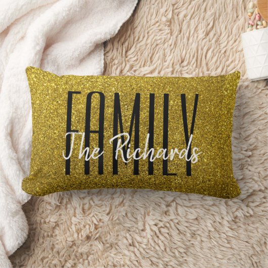 Glitzer Lendenkissen (Decke)