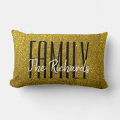 Glitzer Lendenkissen (Vorderseite)