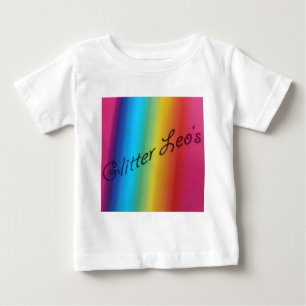 Glitzer Leo Baby T-shirt