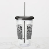 Glitzer-Leopard-Druck Acryltrinkbecher (Rechts)