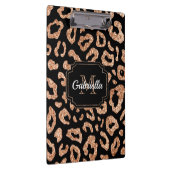 Glitzer-Leopard-Druck Klemmbrett (Rechts)