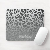 Glitzer-Leopard-Druck Mousepad (Mit Mouse)