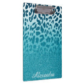 Glitzer Leopard Klemmbrett (Rechts)