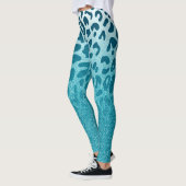Glitzer Leopard Leggings (Links)