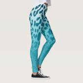 Glitzer Leopard Leggings (Rechts)