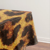 Glitzer Leopard Ping Tischdecke (Beispiel)