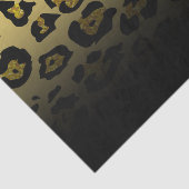 Glitzer Leopard Print Seidenpapier (Ausschnitt)