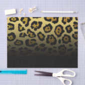 Glitzer Leopard Print Seidenpapier (Handwerk)