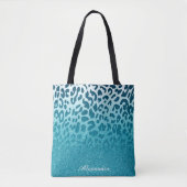Glitzer Leopard Tasche (Vorderseite)