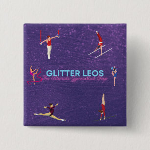 Glitzer Leo's - The Ultimate Gymnastics Shop Button