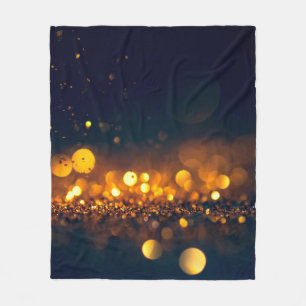 Glitzer-Lichter grunzen Hintergrund, Glitzer defok Fleecedecke
