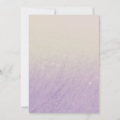 Glitzer-Lila-Gradient-Coquette-Schleife Danke (Rückseite)