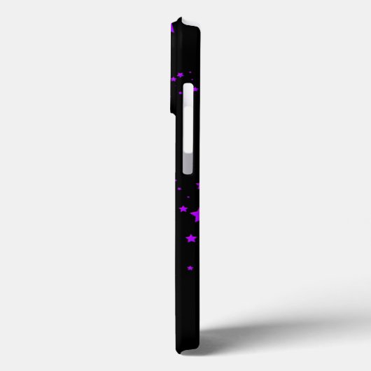 Glitzer Lila High Heels Black Case-Mate iPhone Hülle (Rückseite / Links)