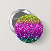 Glitzer Lila Snakeskin Button (Vorne & Hinten)