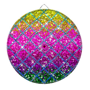 Glitzer Lila Snakeskin Dartscheibe