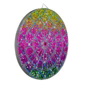 Glitzer Lila Snakeskin Dartscheibe (Vorderseite Links)