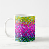 Glitzer Lila Snakeskin Kaffeetasse (Links)
