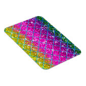 Glitzer Lila Snakeskin Magnet (Rechte Seite)
