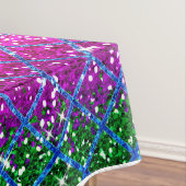 Glitzer Lila Snakeskin Tischdecke (Beispiel)