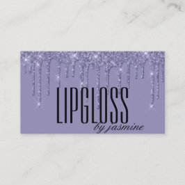 Glitzer Lipgloss Business Cards Visitenkarte